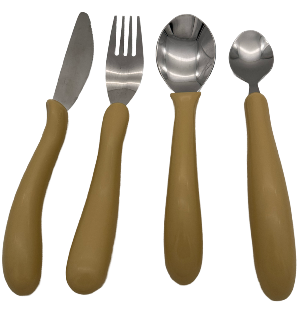 Arthritis-Besteck-Set – ergonomisch & abgekröpft