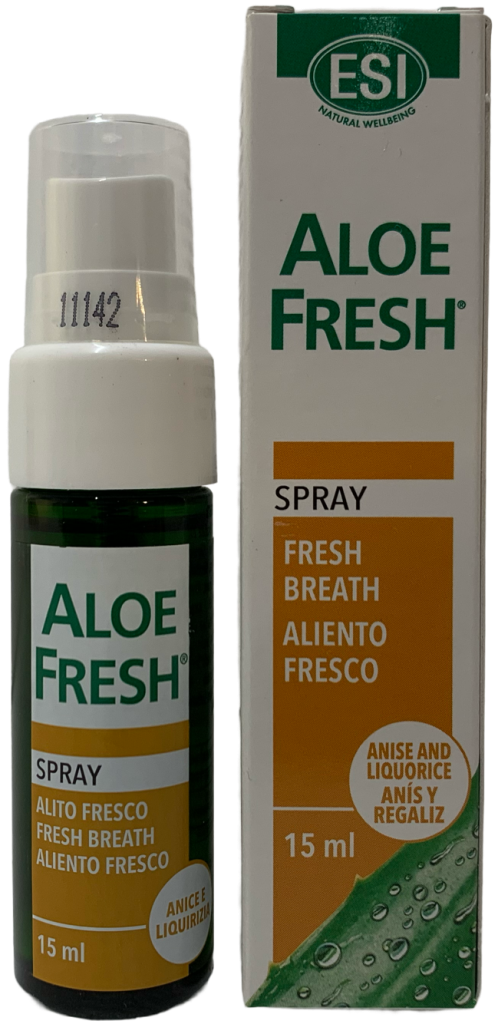 Aloe-Vera-Mundspray fresh breath Anis + Lakritz vegan
