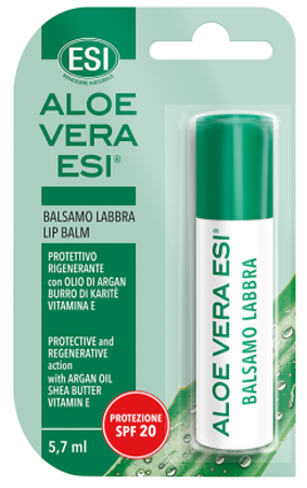 100% Natrlicher Aloe-Vera Lippenbalsam  Argan-l, Shea Butter &  Bienenwachs